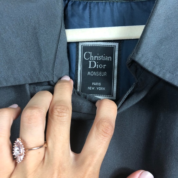 Christian Dior Monsieur Vintage Trench Coat 42S - Picture 4 of 8